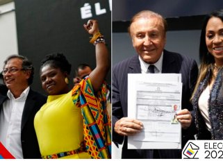 Gustavo Petro y Rodolfo Hernández