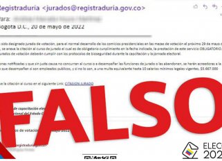 Jurado de votación.