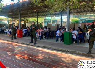 Seguridad en la jornada electoral.