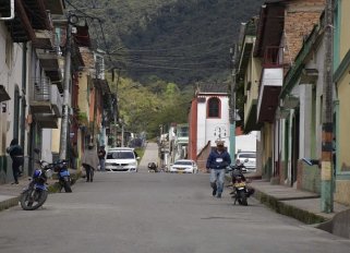 En el casco urbano se consiguen diferentes hostales y restaurantes. / Foto: Pablo Castillo / La Opinión 