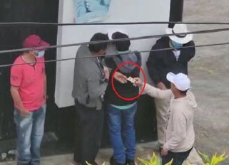 Tres detenidos presuntamente por ofrecer dinero para votar por el Pacto Histórico en Cáchira/Foto: cortesía