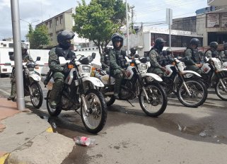 Fuerte militarización en el Táchira impidió a Colombianos venir a votar./Foto: Anggy - Polanco - La Opinión