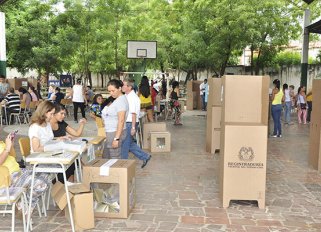Jornada de elecciones. 