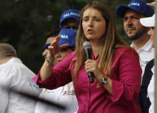Paloma Valencia, candidata presidencial por el Centro Democrático.