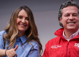 Paloma y Daniel Quintero