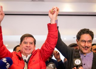 Juan Fernando Cristo e Ivan Cepeda