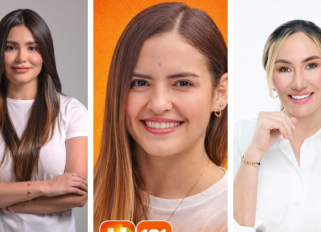 Eimy Suarez, Diana Riveros y Tatiana Gaona