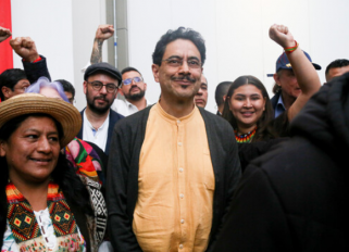 Ivan Cepeda y Aida Quilcué