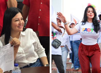 Yirley Vargas y Alejandra Omaña