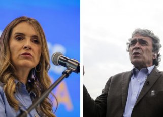 Paloma Valencia y Sergio Fajardo