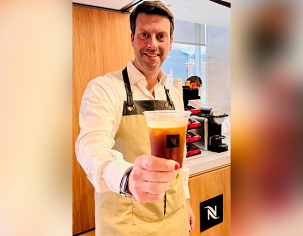 Marcos Djinishian, gerente general de Nespresso para la Región Andina y el Caribe. / Foto Cortesía