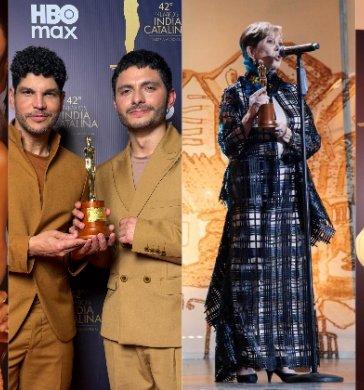Los India Catalina 2026 coronaron a lo mejor de la televisión y el cine.