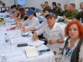 El gabinete ministerial en pleno llegó a Ocaña para expedir primeros decretos de conmoción interior por el Catatumbo. 