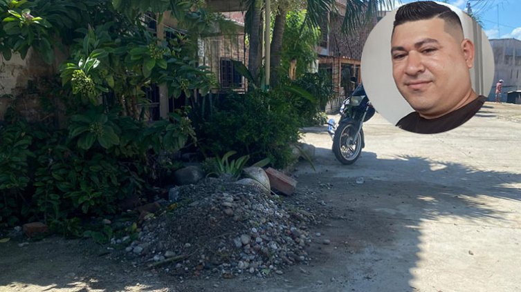 Jhon Jairo Márquez fue el hombre asesinado durante la noche del sábado, en la calle 12 con avenida 21, del barrio Cundinamarca. / Foto: Cortesía. 