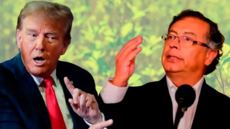 Trump y Petro