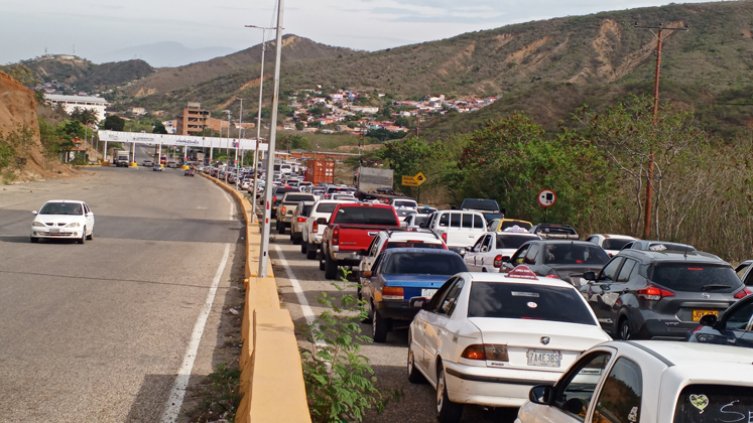 Trancón colombia y venezuea 