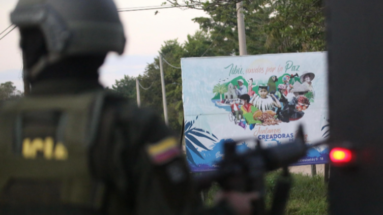 Crisis humanitaria en el Catatumbo. 