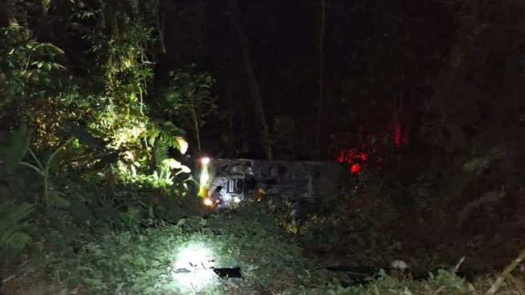 ACCIDENTE EN LA VÍA LA SOBERANÍA 