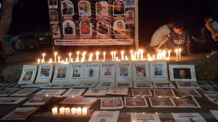 Se calcula que cerca de 80 colombianos están presos en Venezuela.