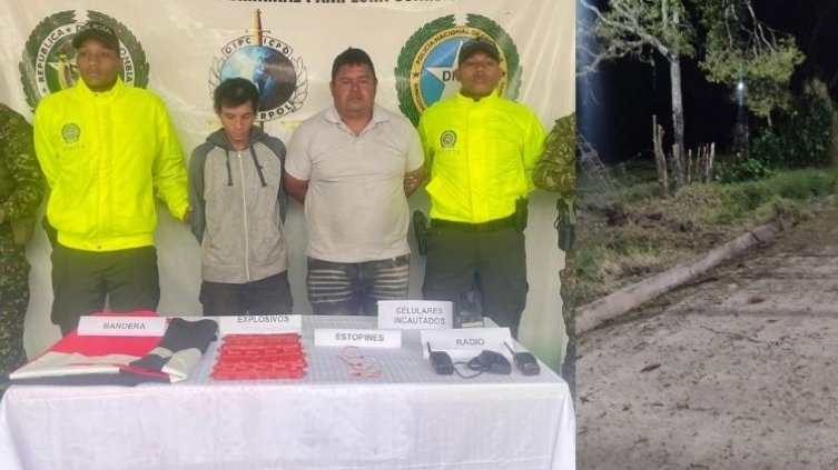 Capturados Gordo y Riki