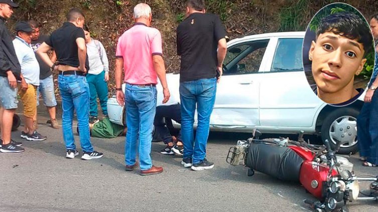 Accidente de tránsito. / Foto Cortesía