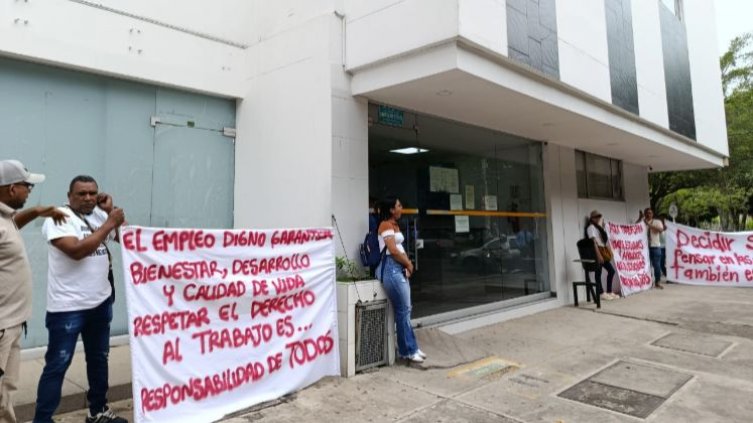 Protesta barrio Popular