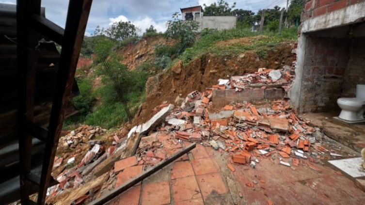 afectaciones lluvias - Villa del Rosario