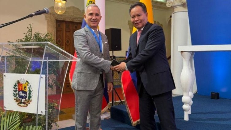 Freddy Bernal, gobernador del Táchira, y William Villamizar gobernador de Norte de Santander/Foto: Cortesía
