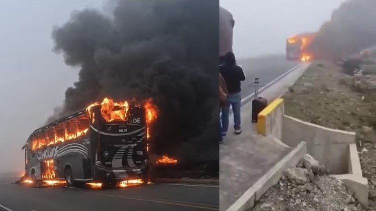 Buses Incinerados Cúcuta - Bogotá