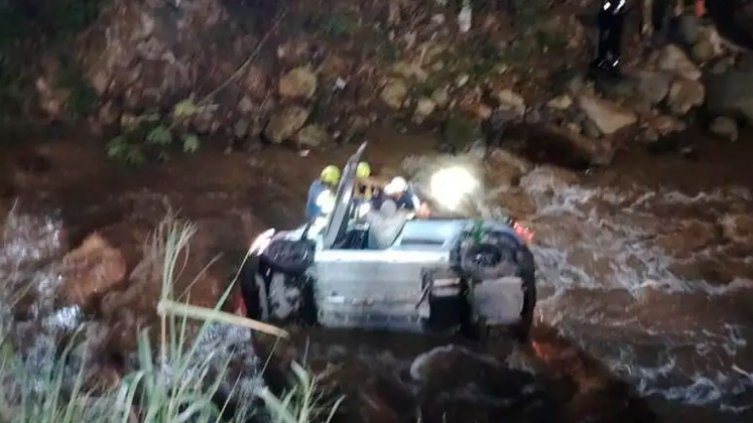 Accidente en Itagüí. Foto El Colombiano