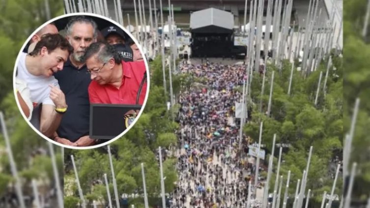 Petro convirtió las marchas del Día Internacional del Trabajo en una plataforma para promover su Asamblea Consitituyente