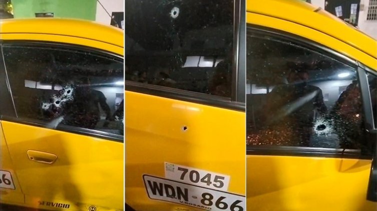 Carrera de la muerte en Cúcuta: pasajero y taxista resultaron heridos de bala