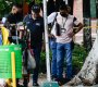 Autoridades llegaron hasta el parque Mercedes Ábrego/AFP