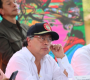 Presidente Gustavo Petro junto a parte de su gabinete.