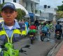 Agente de tránsito en Villa del Rosario 
