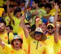 Hinchas colombianos. Foto Colprensa