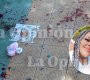 Ayer, aún estaban los  rastros de sangre en el sitio  del ataque./ Foto Carlos Ramírez y cortesía