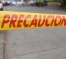 Cinta de precaución. 