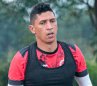 Ramiro Sánchez, arquero del Cúcuta Deportivo. 