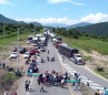 Bloqueos en vias nacionales. 
