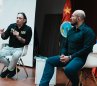 Hugo Rodríguez y Jhoel Bustos, gerente y subgerente de la RAP El Gran Santader, durante la rendición de cuentas de la vigencia 2025. / Foto cortesía