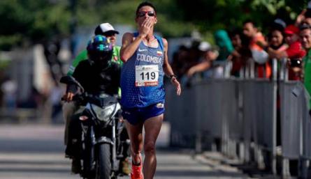 Jeisson Suárez, atleta colombiano.