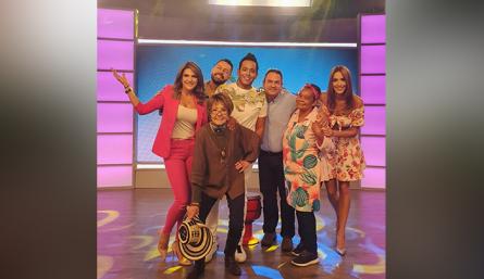 El artista vallenato Orlando Liñán, se estrena como presentador de televisión./Foto: suministrada