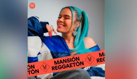 Spotify presentó la nueva identidad de marca de su playlist 'Mansión Reggaetón'