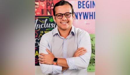 Diego Andrés Uribe Salazar es un cucuteño que desde hace dos años se desempeña como gerente global de abastecimiento para la empresa de tecnología Facebook./Foto: cortesía