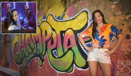 Karly Mc visitó el barrio Getsemaní de Cartagena que “nos cuentan historias” y donde rodó el video. / Foto: Instagram.