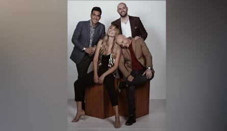 Claudia Bahamón es la cara amable de este reality de RCN Televisión. Repiten los jurados: Christopher Carpentier, Nicolás de Zubiría y Jorge Rausch./ Fotos Instagram.