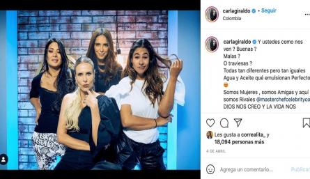 Carla Giraldo es 'atacada' en sus redes por su mala actitud.
