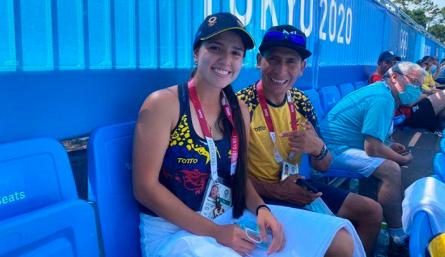 María Camila Osorio y Nairo Quintana.
