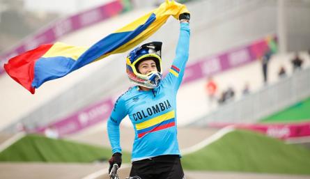 Mariana Pajón buscará su tercera medalla en los Olímpicos de Tokio 2020. 